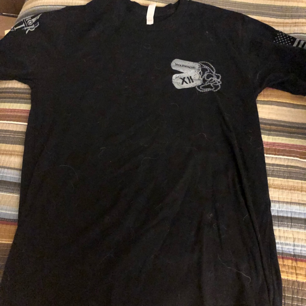COPY - Warrior XII (12) black T shirt